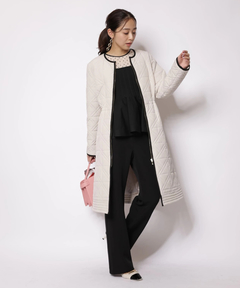 JUSGLITTY(ジャスグリッティー) |キルティング中綿ミドルコート