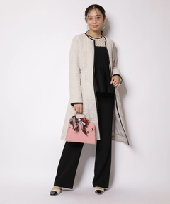 JUSGLITTY(ジャスグリッティー) |キルティング中綿ミドルコート