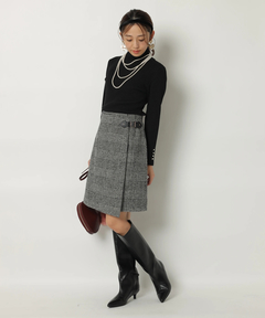 JUSGLITTY(ジャスグリッティー) |サイドベルトミニスカート