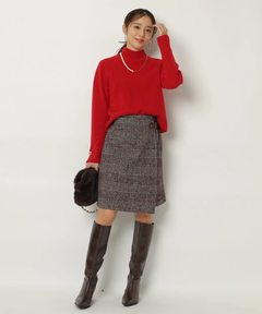 JUSGLITTY(ジャスグリッティー) |サイドベルトミニスカート