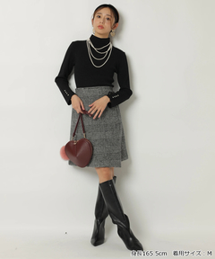 JUSGLITTY(ジャスグリッティー) |サイドベルトミニスカート