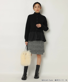 JUSGLITTY(ジャスグリッティー) |サイドベルトミニスカート