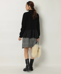 JUSGLITTY(ジャスグリッティー) |サイドベルトミニスカート