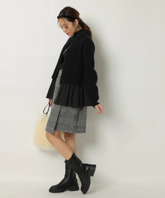 JUSGLITTY(ジャスグリッティー) |サイドベルトミニスカート