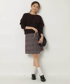 JUSGLITTY(ジャスグリッティー) |サイドベルトミニスカート