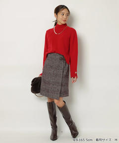 JUSGLITTY(ジャスグリッティー) |サイドベルトミニスカート