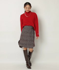 JUSGLITTY(ジャスグリッティー) |サイドベルトミニスカート