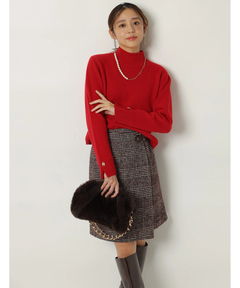 JUSGLITTY(ジャスグリッティー) |サイドベルトミニスカート