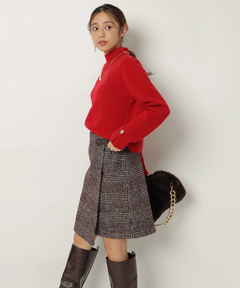 JUSGLITTY(ジャスグリッティー) |サイドベルトミニスカート