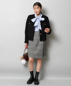 JUSGLITTY(ジャスグリッティー) |サイドベルトミニスカート