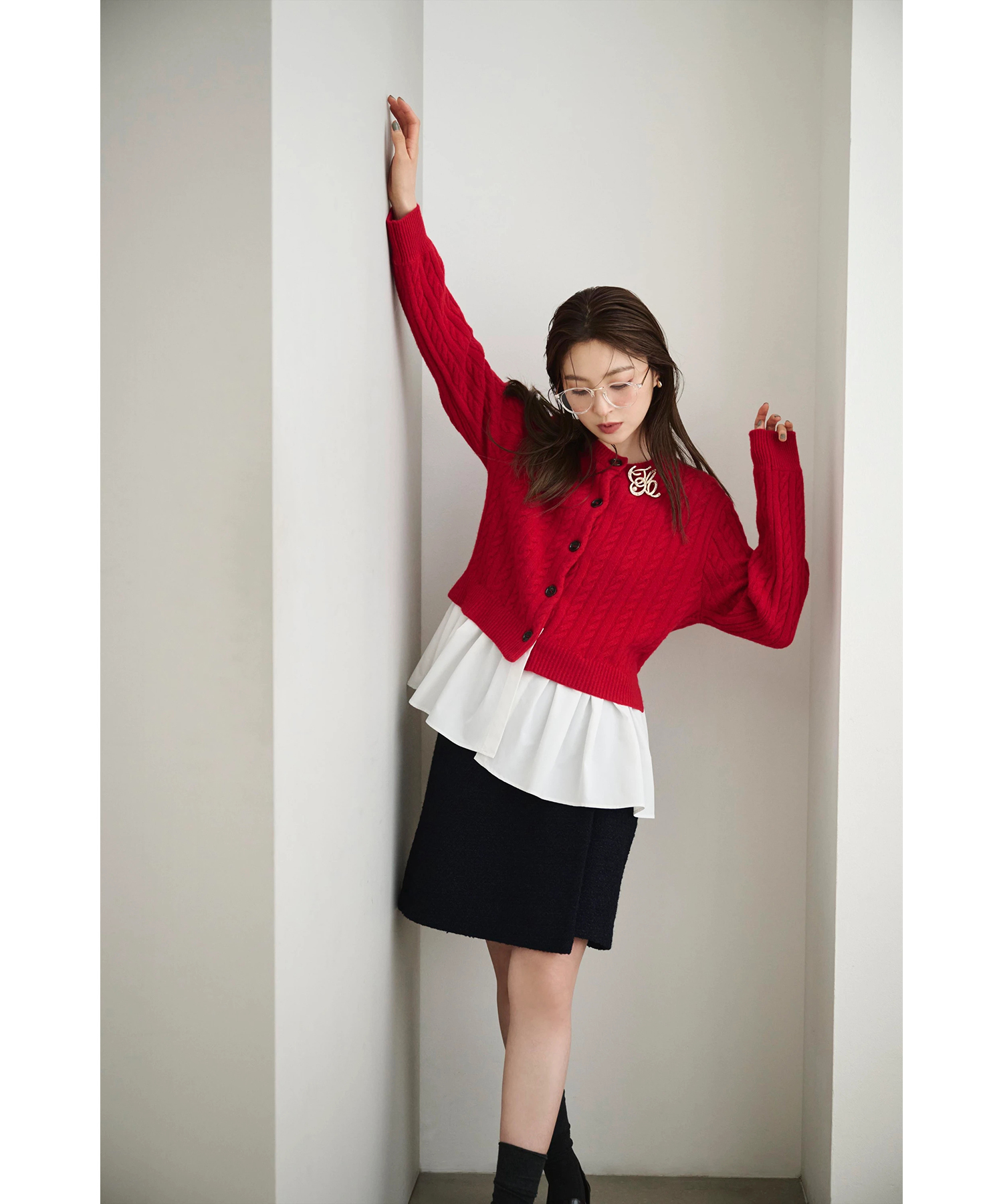 サイドベルトミニスカート | スカート | JUSGLITTY（ジャス