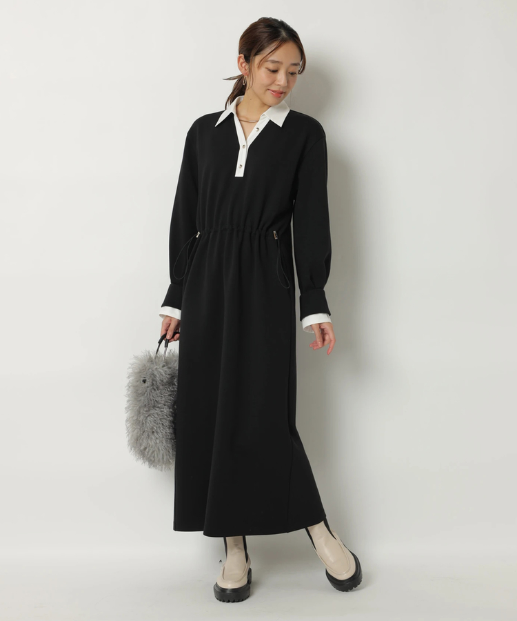 異素材ドロストワンピース | ワンピース | JUSGLITTY（ジャス