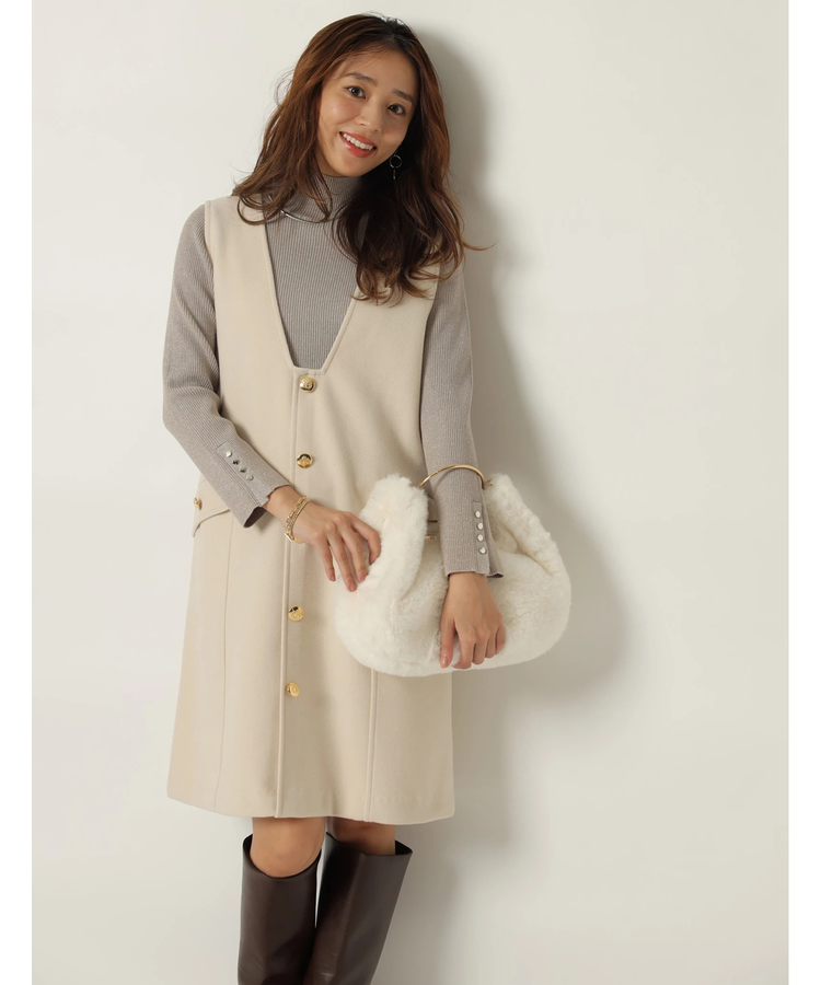 フロント釦ミニジャンスカ | ワンピース | JUSGLITTY（ジャス