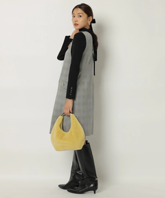 JUSGLITTY(ジャスグリッティー) |ハイネックラメリブニット