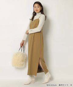 JUSGLITTY(ジャスグリッティー) |ハイネックラメリブニット