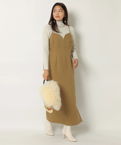 JUSGLITTY(ジャスグリッティー) |ハイネックラメリブニット