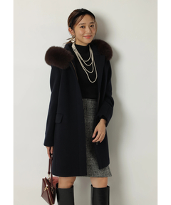 JUSGLITTY(ジャスグリッティー) |ハイネックラメリブニット