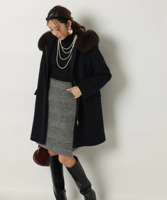 JUSGLITTY(ジャスグリッティー) |ハイネックラメリブニット