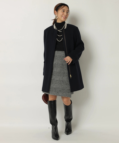 JUSGLITTY(ジャスグリッティー) |ハイネックラメリブニット