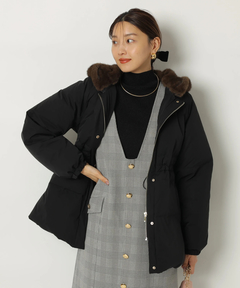 JUSGLITTY(ジャスグリッティー) |ハイネックラメリブニット