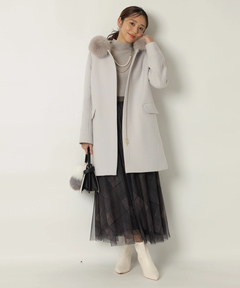 JUSGLITTY(ジャスグリッティー) |ハイネックラメリブニット