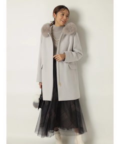 JUSGLITTY(ジャスグリッティー) |ハイネックラメリブニット