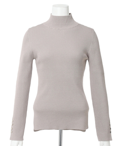 JUSGLITTY(ジャスグリッティー) |ハイネックラメリブニット