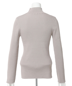 JUSGLITTY(ジャスグリッティー) |ハイネックラメリブニット