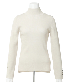 JUSGLITTY(ジャスグリッティー) |ハイネックラメリブニット