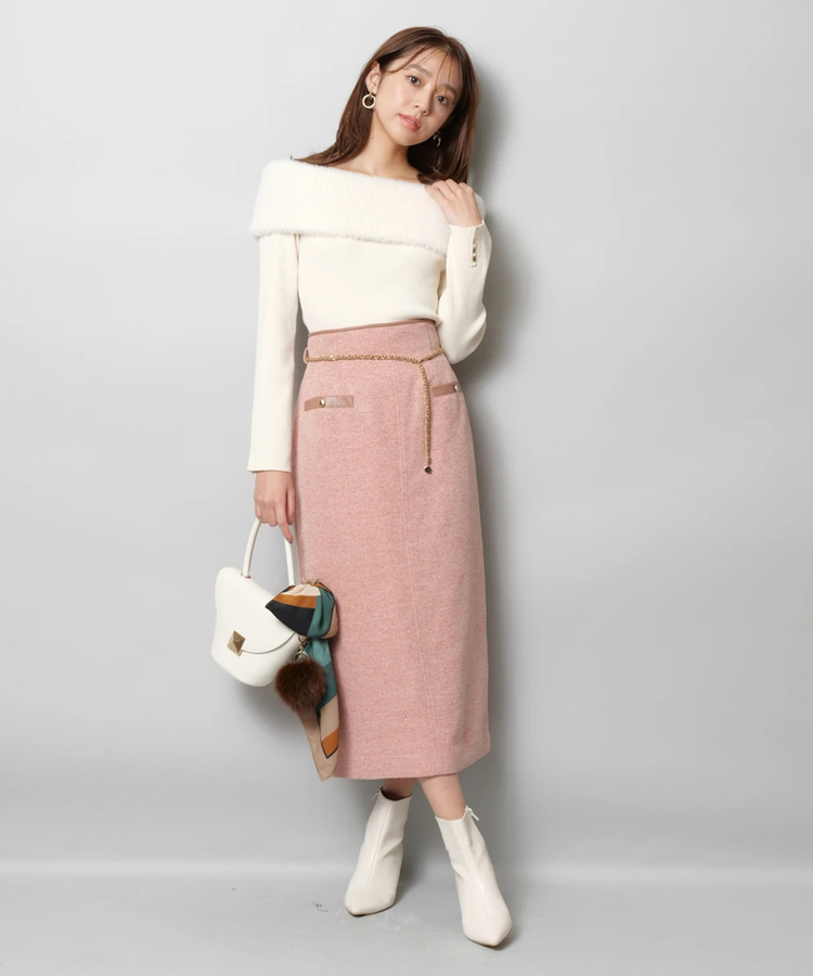 有楽町マルイ限定》チェーンベルト付タイトスカート | スカート  
