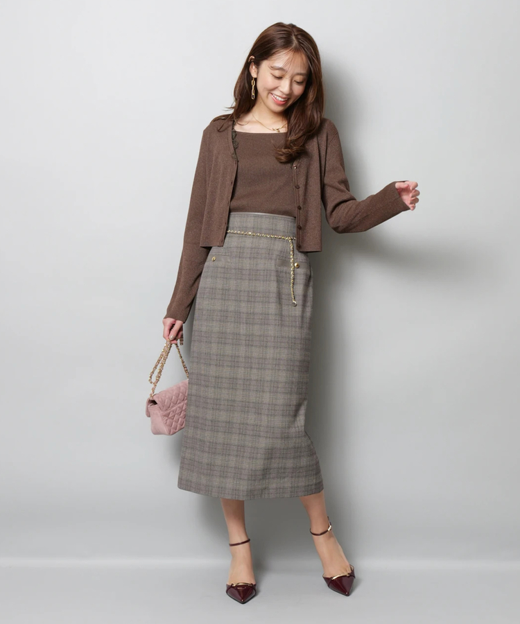 チェーンベルト付タイトスカート | スカート | JUSGLITTY（ジャス