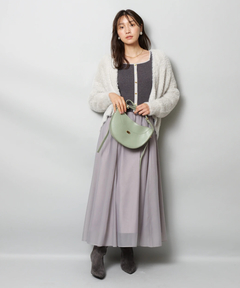 JUSGLITTY(ジャスグリッティー) |スクエアカーデドッキングワンピース