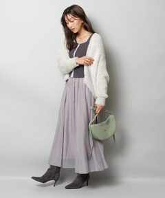 JUSGLITTY(ジャスグリッティー) |スクエアカーデドッキングワンピース