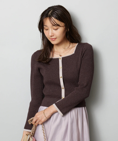 JUSGLITTY(ジャスグリッティー) |スクエアカーデドッキングワンピース