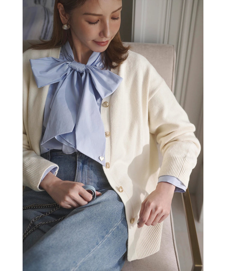 シャツボウタイブラウス | シャツ・ブラウス | JUSGLITTY（ジャス