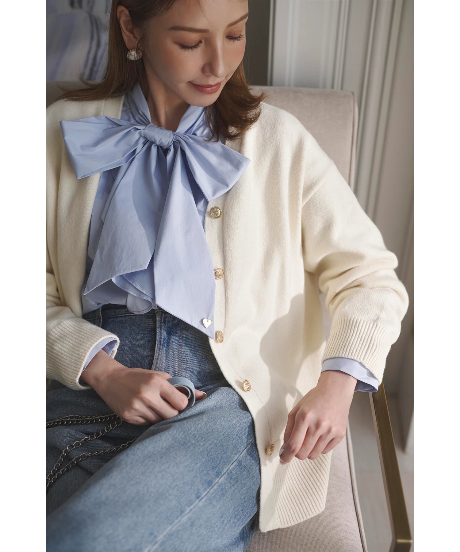 シャツボウタイブラウス | シャツ・ブラウス | JUSGLITTY（ジャス