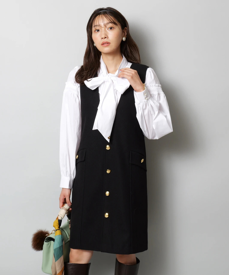 シャツボウタイブラウス | シャツ・ブラウス | JUSGLITTY（ジャス