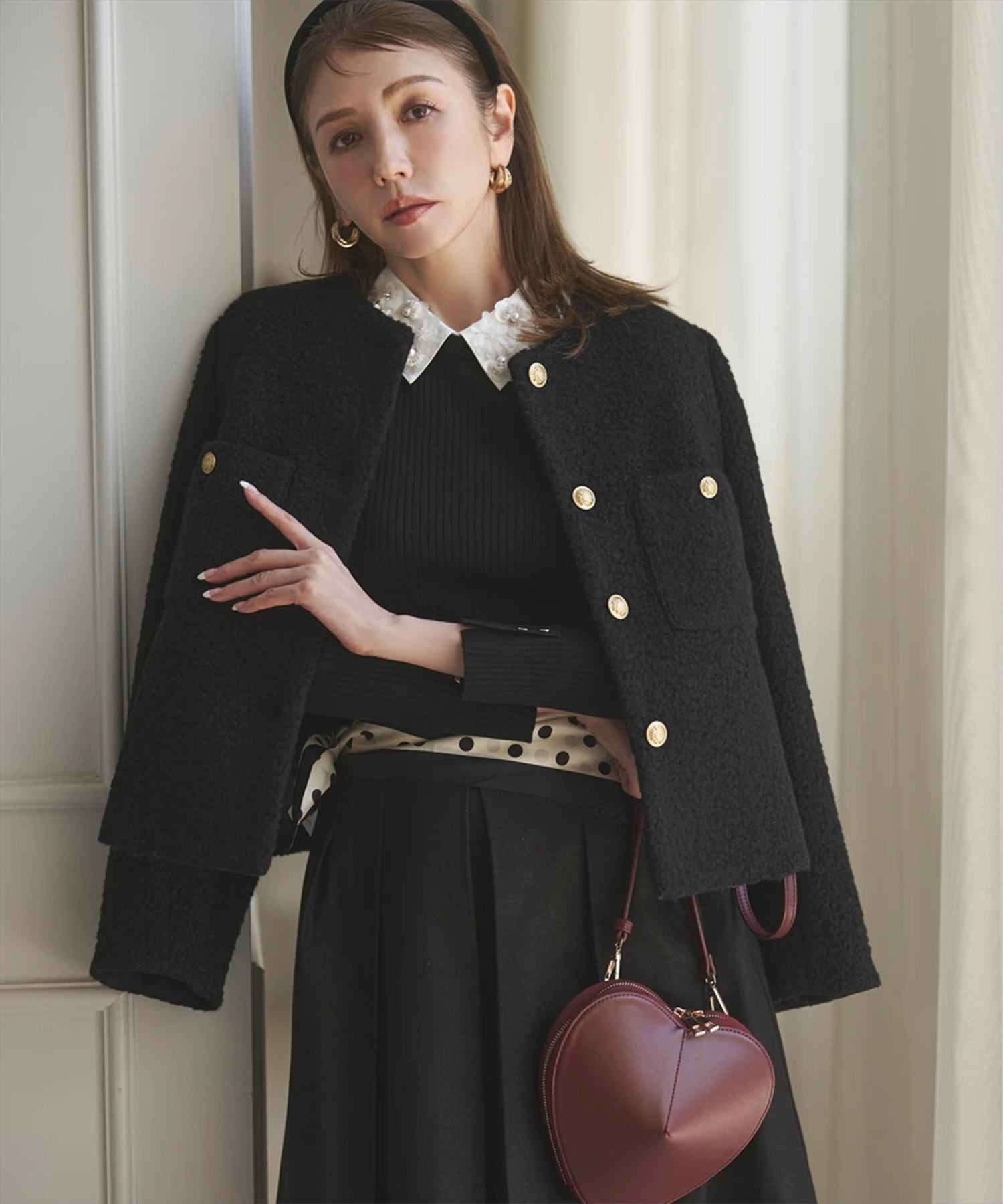 シャギーブークレジャコット | コート | JUSGLITTY（ジャス