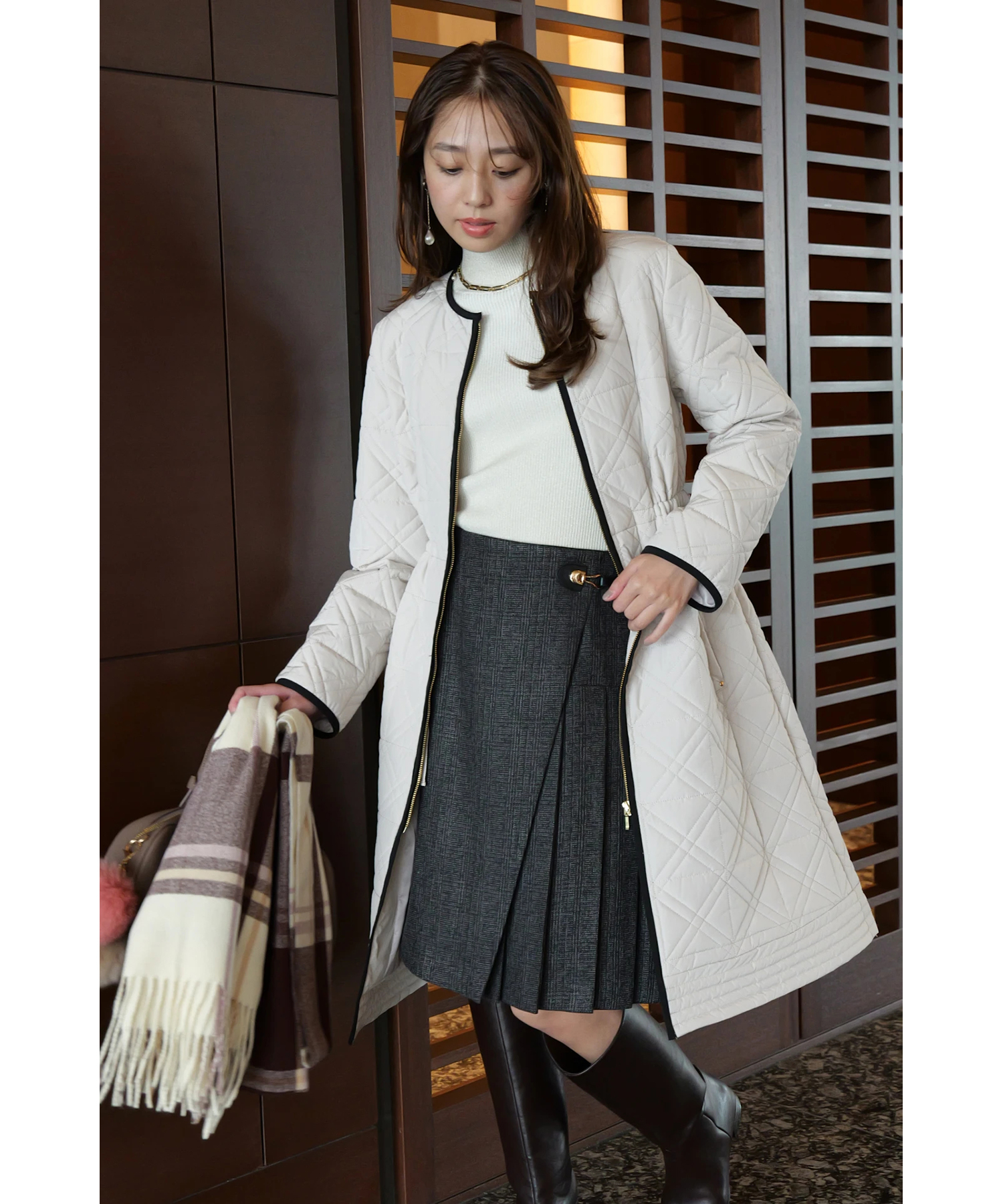 サイドプリーツミニスカート | スカート | JUSGLITTY（ジャス