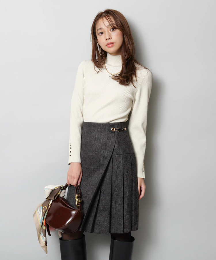 サイドプリーツミニスカート | スカート | JUSGLITTY（ジャス