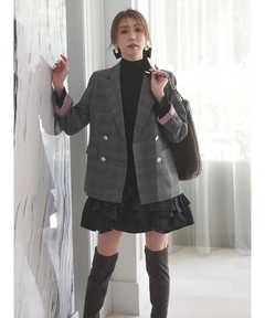 JUSGLITTY(ジャスグリッティー) |〈美香さんコラボ〉カーデ×ペプラムワンピSET