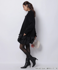 JUSGLITTY(ジャスグリッティー) |〈美香さんコラボ〉カーデ×ペプラムワンピSET