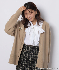 JUSGLITTY(ジャスグリッティー) |〈美香さんコラボ〉カーデ×ペプラムワンピSET