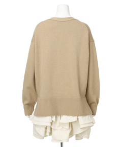 JUSGLITTY(ジャスグリッティー) |〈美香さんコラボ〉カーデ×ペプラムワンピSET