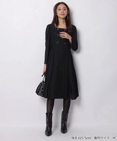 JUSGLITTY(ジャスグリッティー) |サイドプリーツワンピース