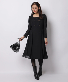 JUSGLITTY(ジャスグリッティー) |サイドプリーツワンピース