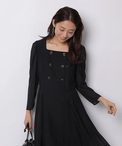 JUSGLITTY(ジャスグリッティー) |サイドプリーツワンピース