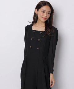 JUSGLITTY(ジャスグリッティー) |サイドプリーツワンピース