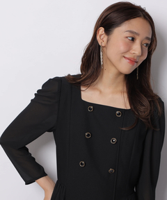 JUSGLITTY(ジャスグリッティー) |サイドプリーツワンピース