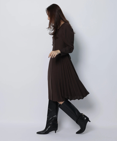 JUSGLITTY(ジャスグリッティー) |サイドプリーツワンピース